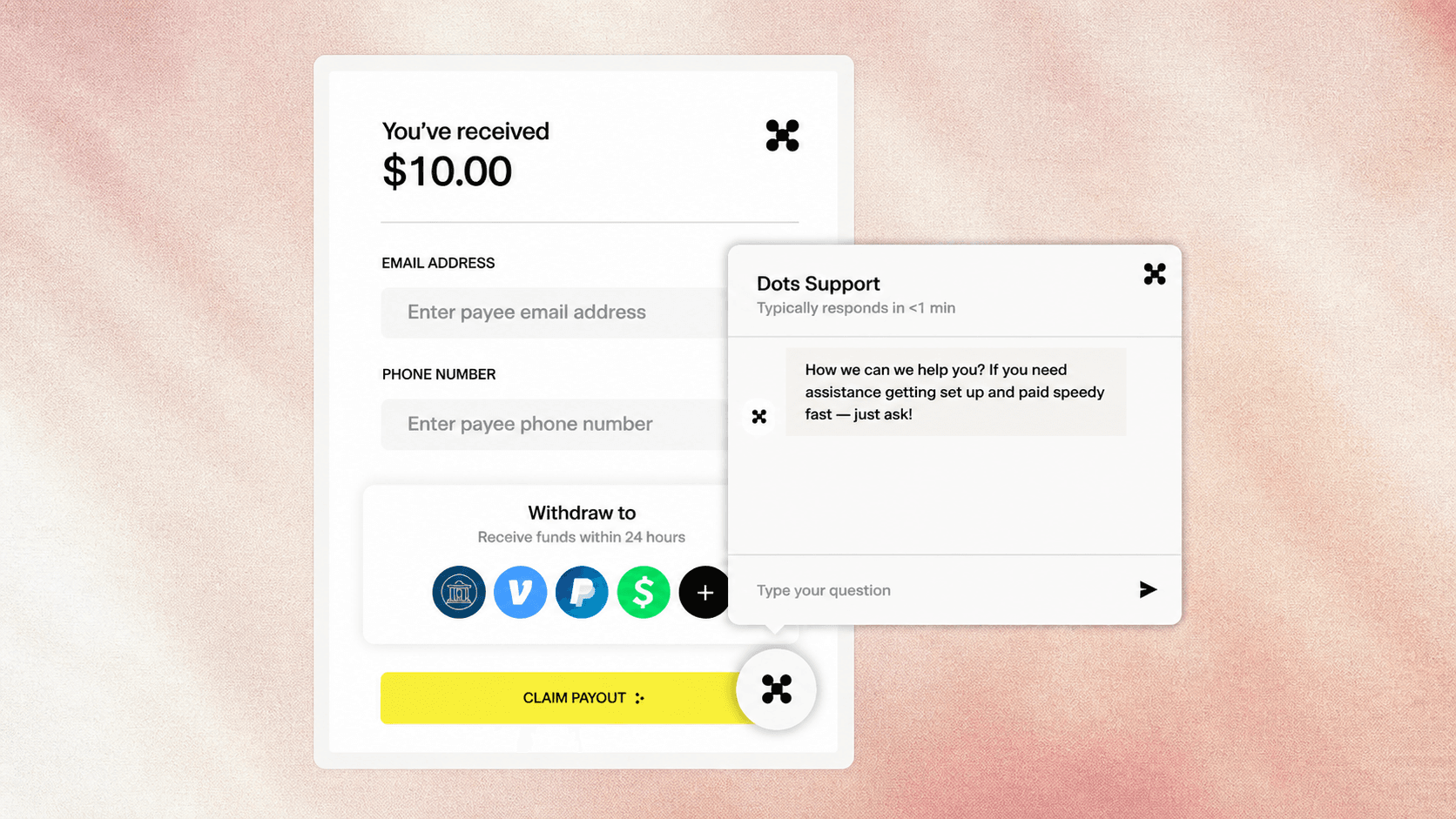 Dots landing page